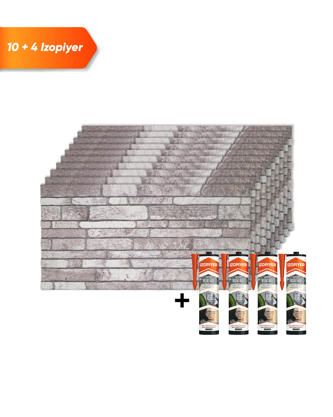 Cream Dream Artikel: N-04 Dünne Ziegel Wandverkleidung