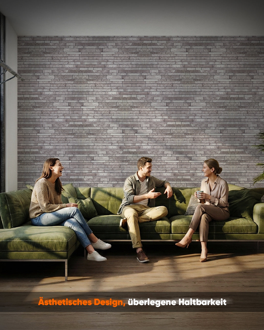 Creamy Dream Item: N-04 Thin brick wall paneling 