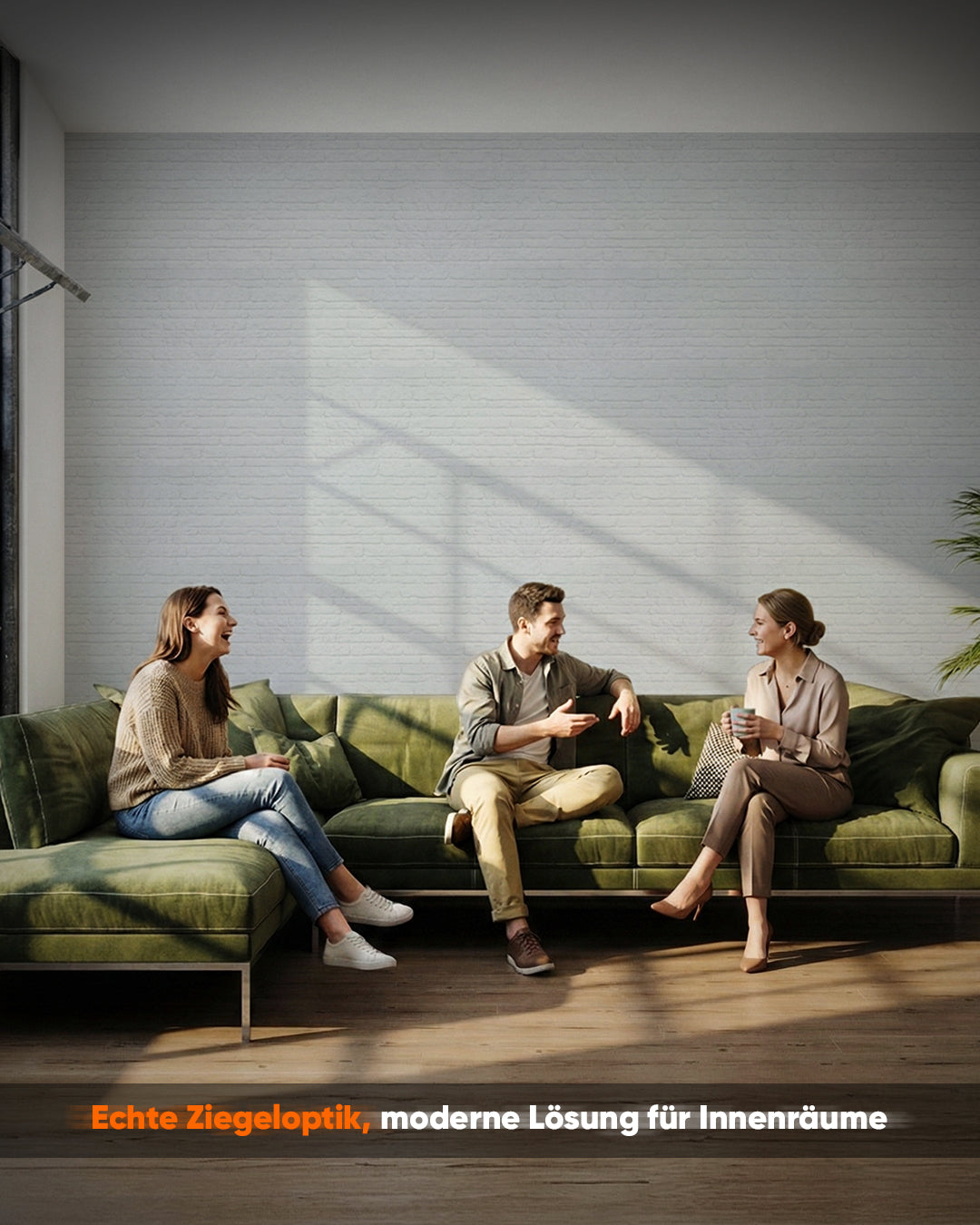 Wandverkleidung Steinoptik 50×100×2 cm | 3D Wandpaneele aus Styropor - White Snow N-1900