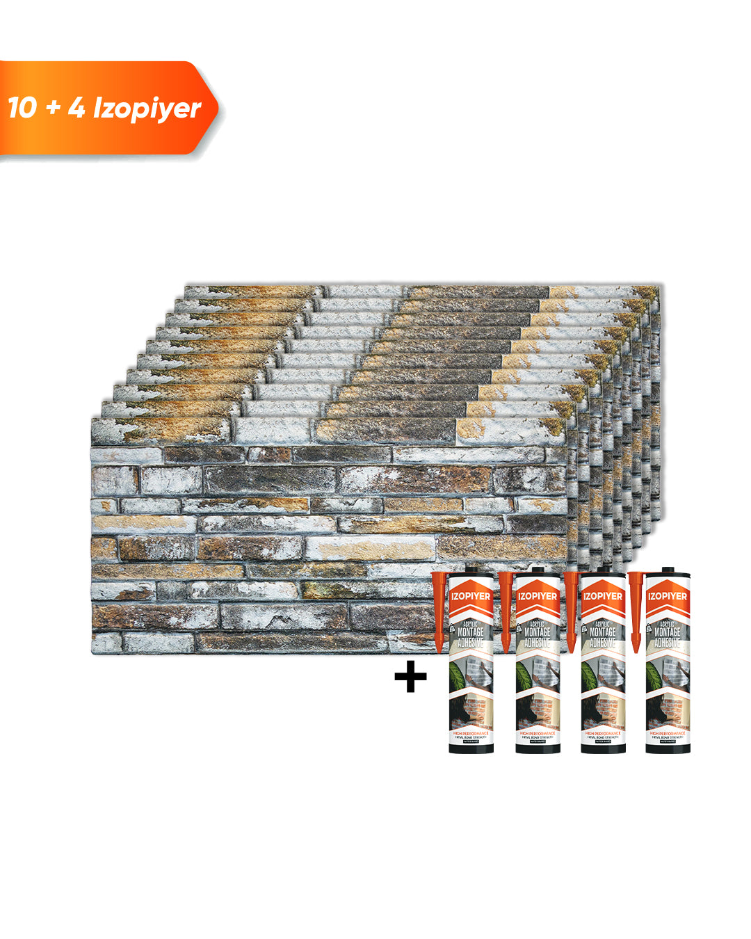 Mountain Touch Item: N-08 Dunne bakstenen gevelbekleding