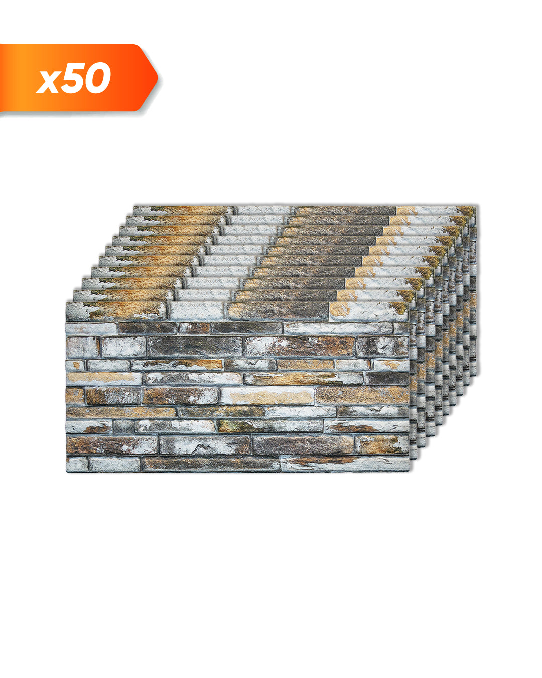 Mountain Touch Item: N-08 Dunne bakstenen gevelbekleding