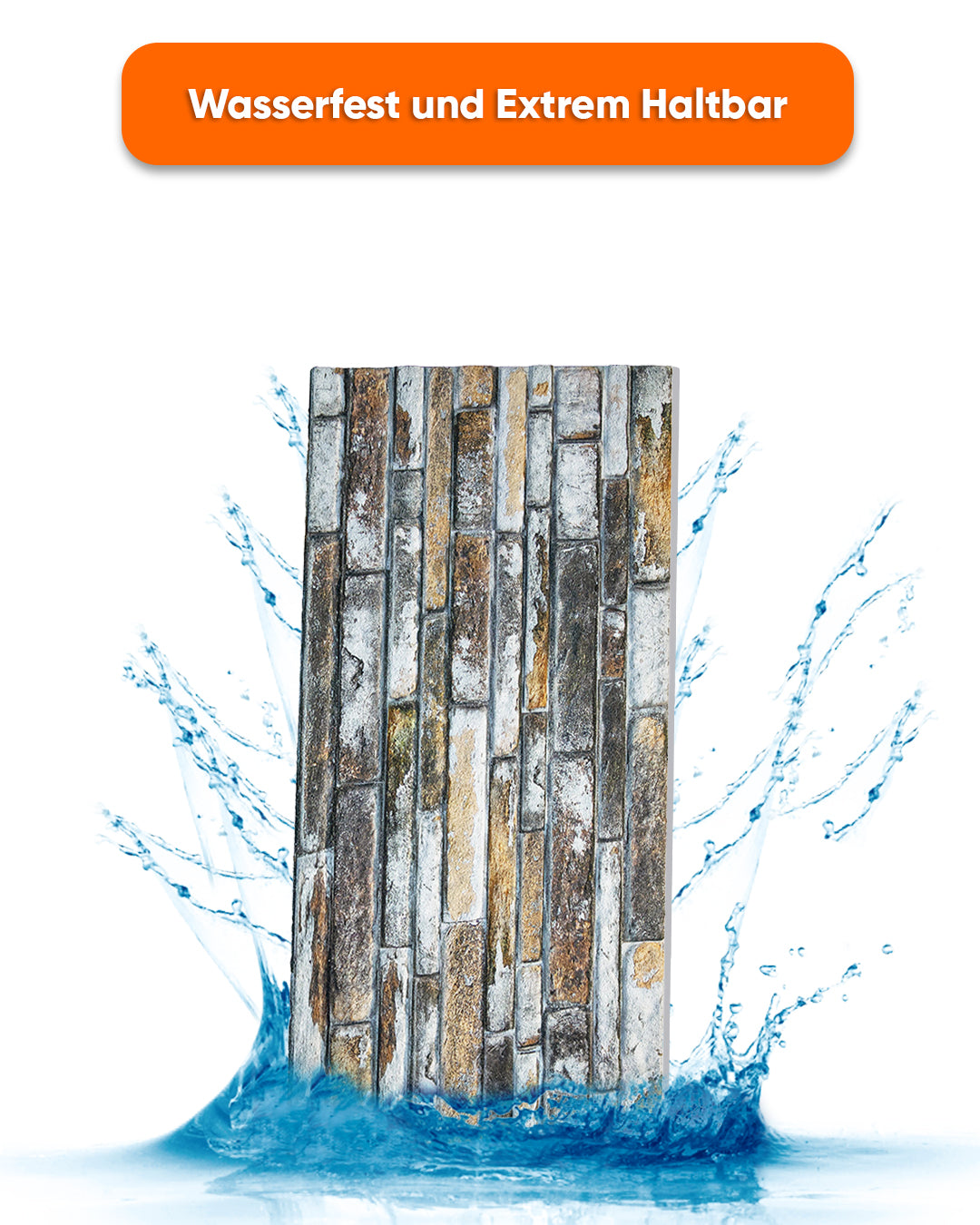 Mountain Touch Item: N-08 Dunne bakstenen gevelbekleding