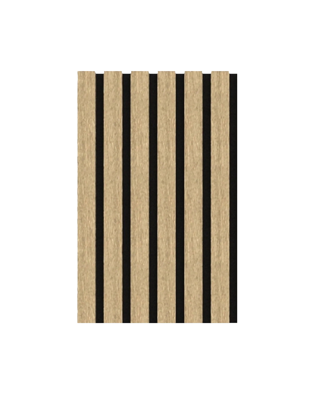 Akoestische wandpanelen van natuurlijk hout