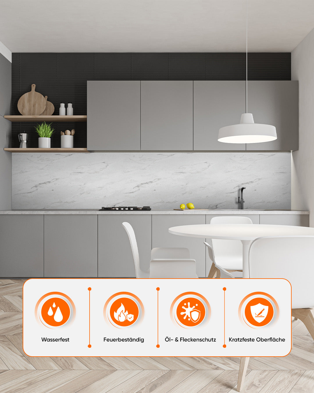 SPC Wandpaneel Weiß 60×120 cm – Oslo Weiß