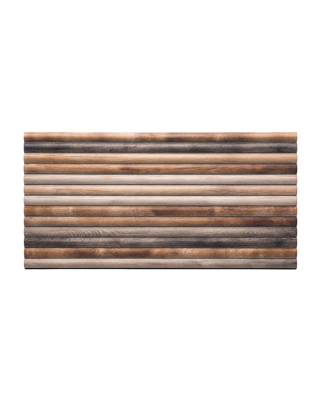 Wandverkleidung Holzoptik 50×100×2 cm | 3D Wandpaneele aus Styropor | Rustic Wood OP-02