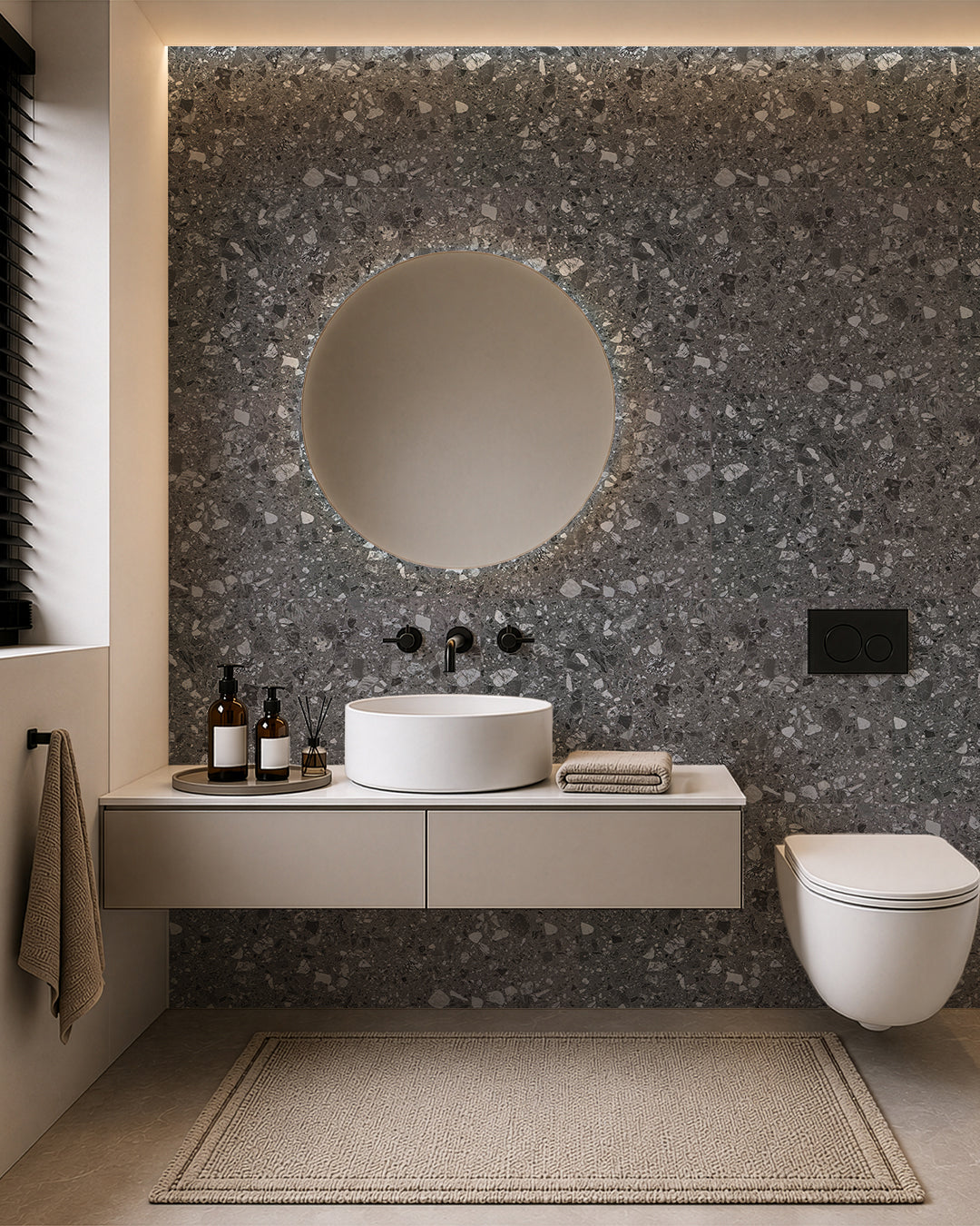 SPC Wandpaneel 60x120 cm | Wasserdichte Wandverkleidung | Pure Terrain
