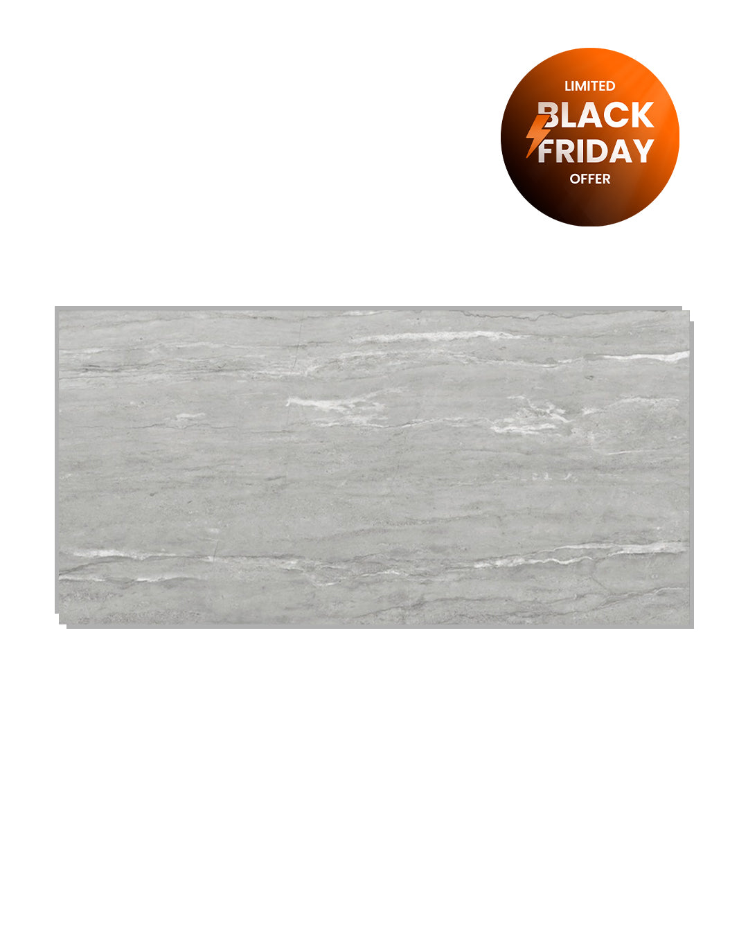 SPC Wandpaneel Grau 60x120 cm – Silberne Nebel