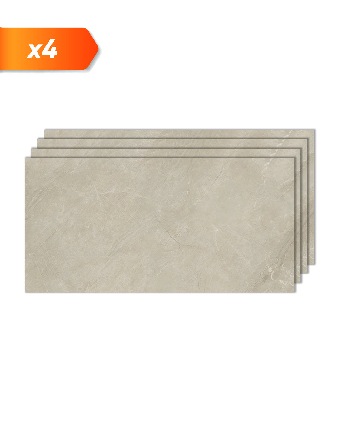 SPC Wandpaneel Grau 60x120 cm – Sandstein Beige