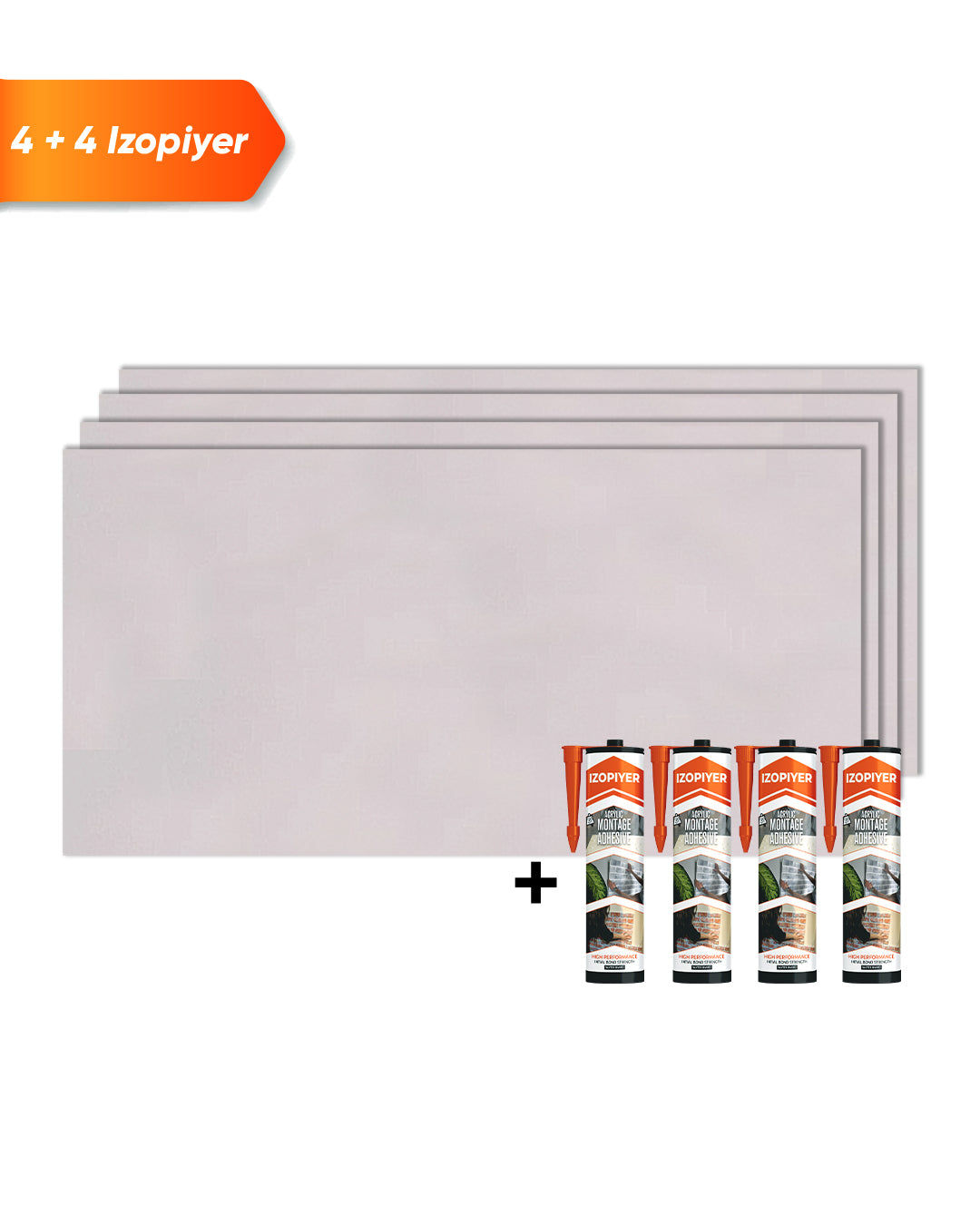 Wandpaneele Marmoroptik 60x120 cm | PVC Marmor Wandverkleidung | Swan White