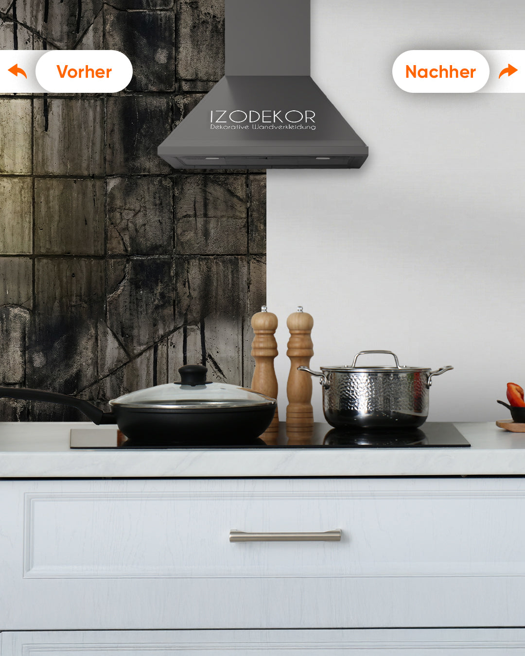 Marmerlook alternatief voor badkamertegels/keukentegels Swan White