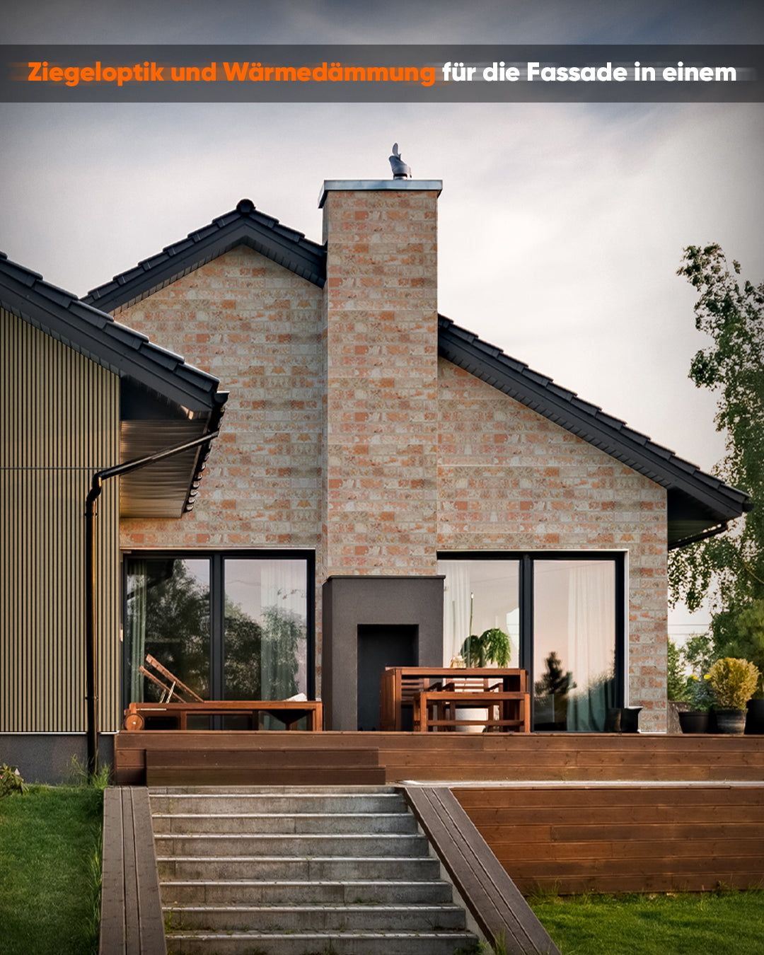 Stone House Item: T-1913 Brick Wall Cladding 