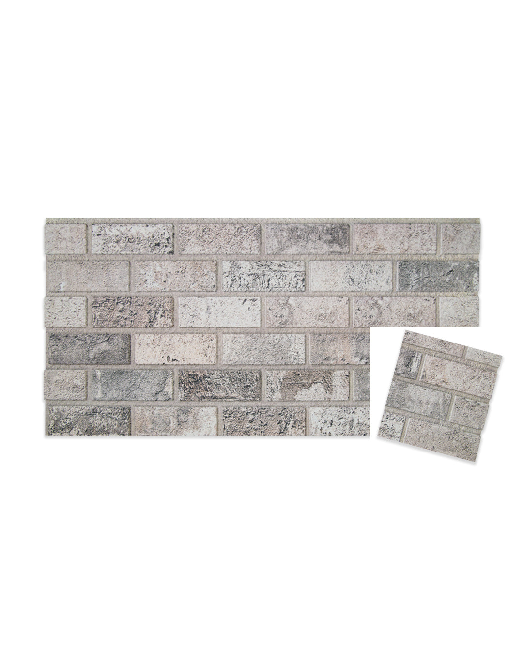 Ziegelsteinoptik Wandpaneele 50×100×2 cm in Beige Dream T-1902, 3D Wandpaneele aus Styropor, detailreiche Steinoptik.