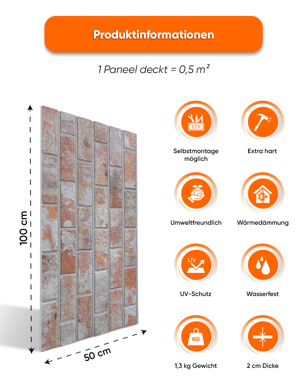 Stone House Item: T-1913 Brick Wall Cladding 