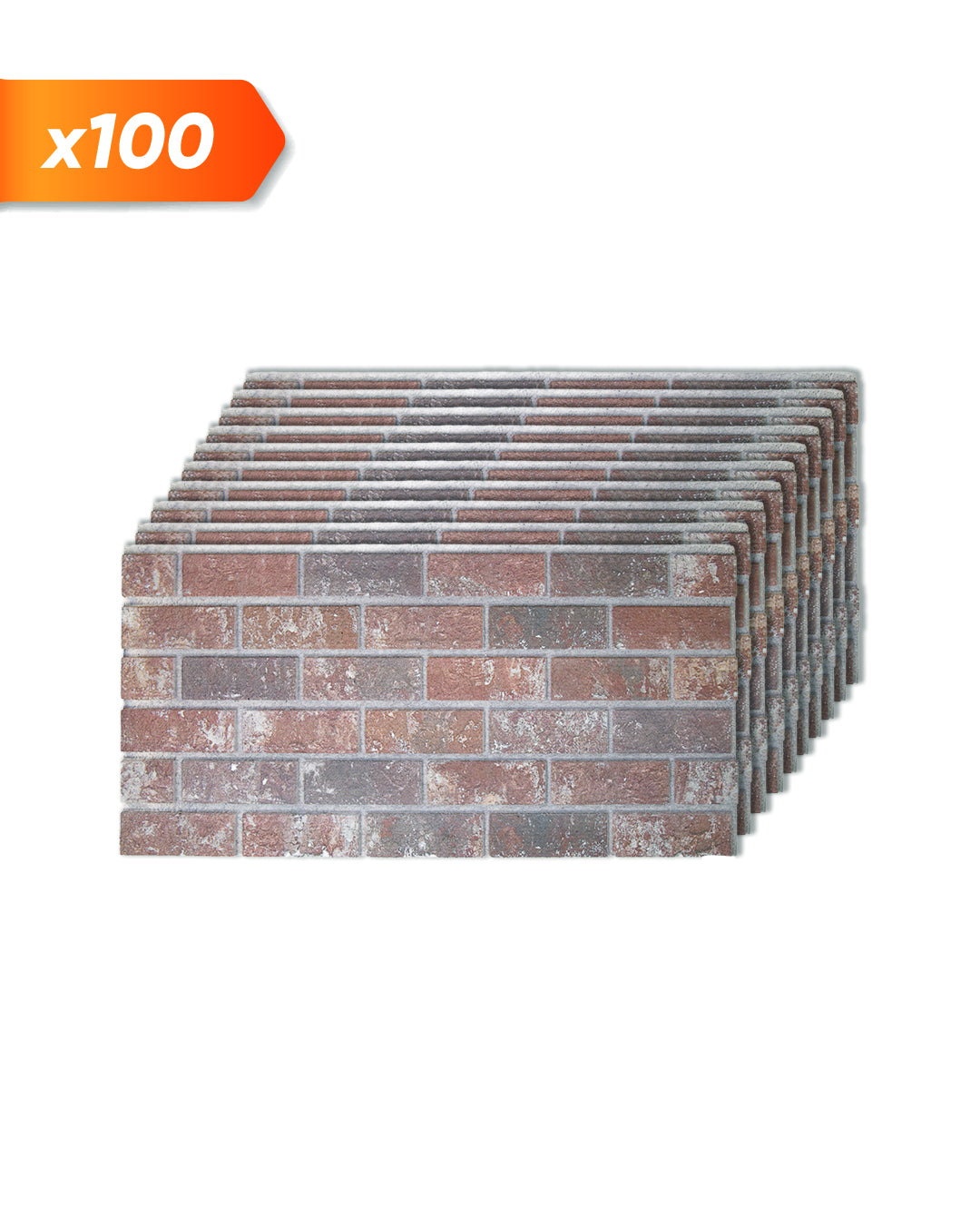 Mocha Royal Artikel: T-1901 Brick Wall Covering 