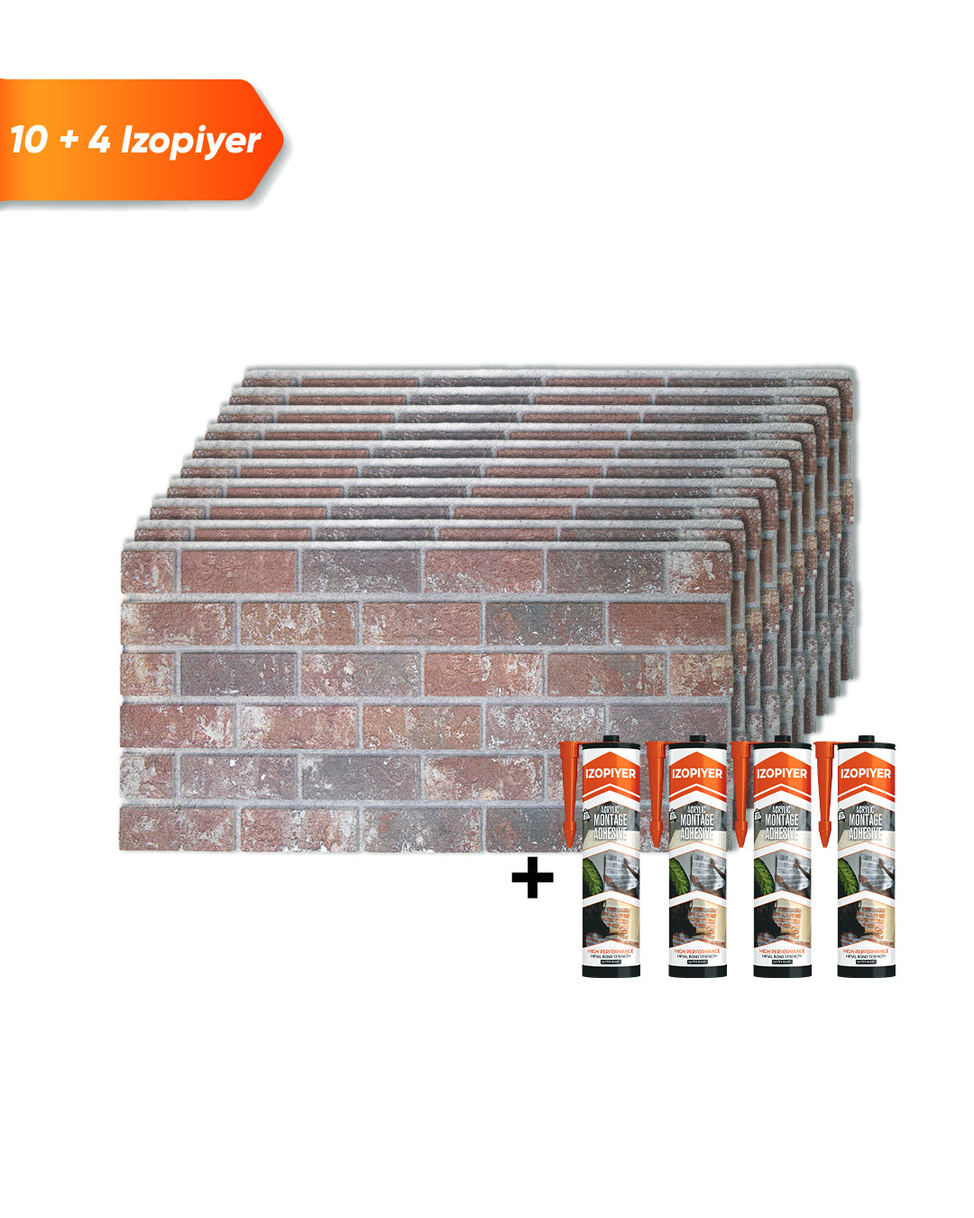 Mocha Royal Artikel: T-1901 Brick Wall Covering 