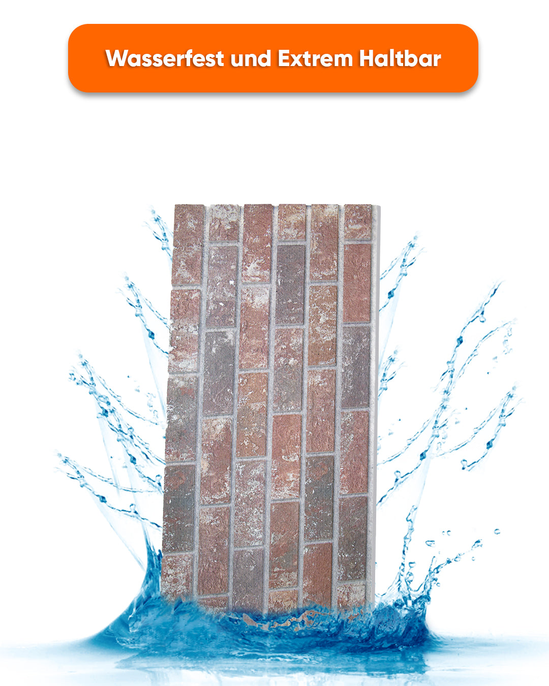Mocha Royal Artikel: T-1901 Brick Wall Covering 