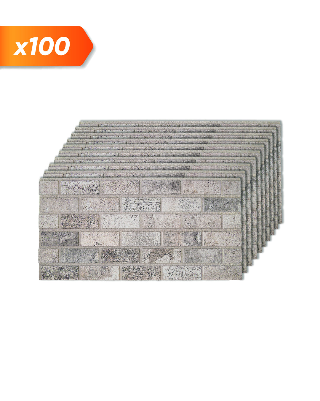 Beige Dream T-1902 3D Bakstenen Panelen Gevelbekleding