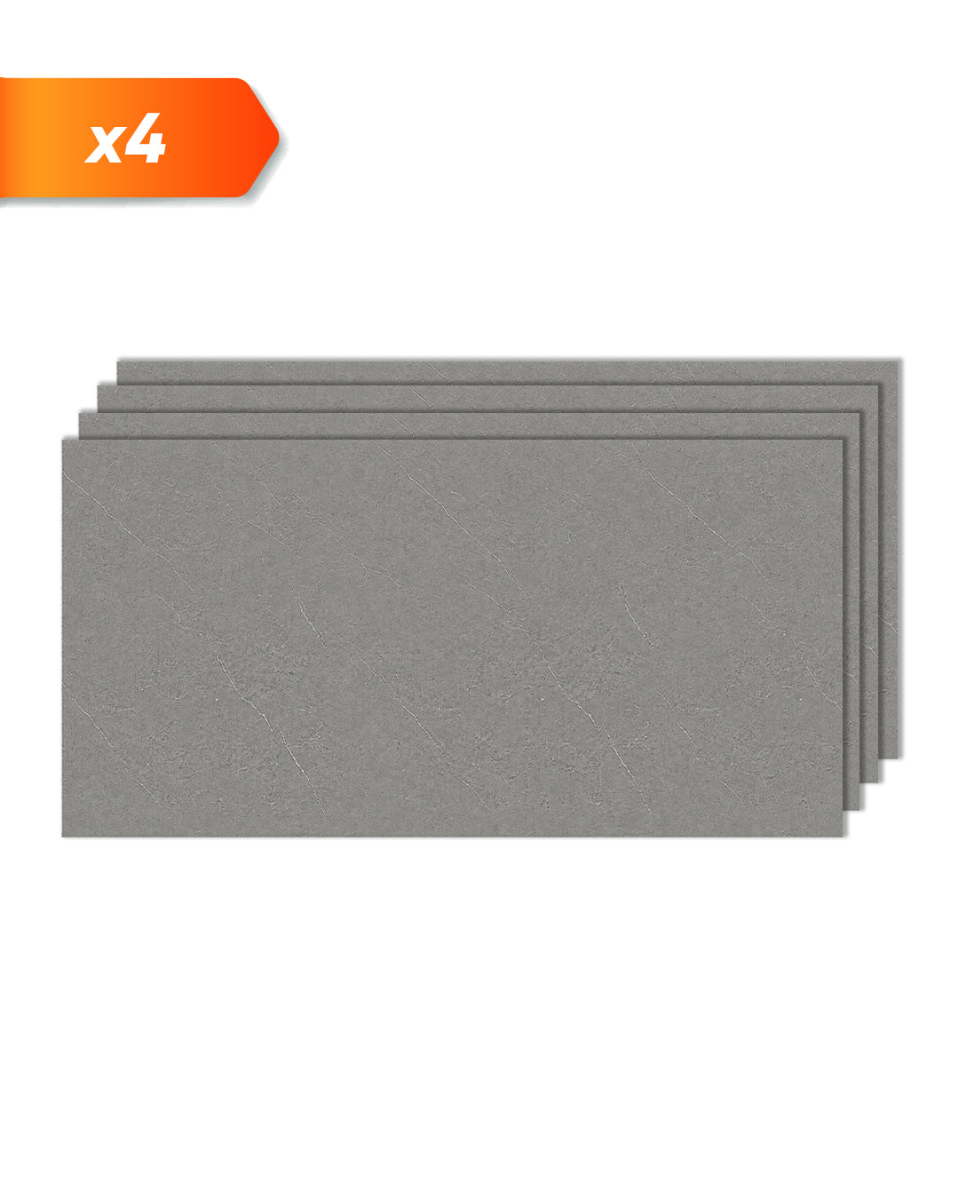 Wandpaneele Marmoroptik 122x260 cm | PVC Marmor Wandverkleidung | Urban Concrete