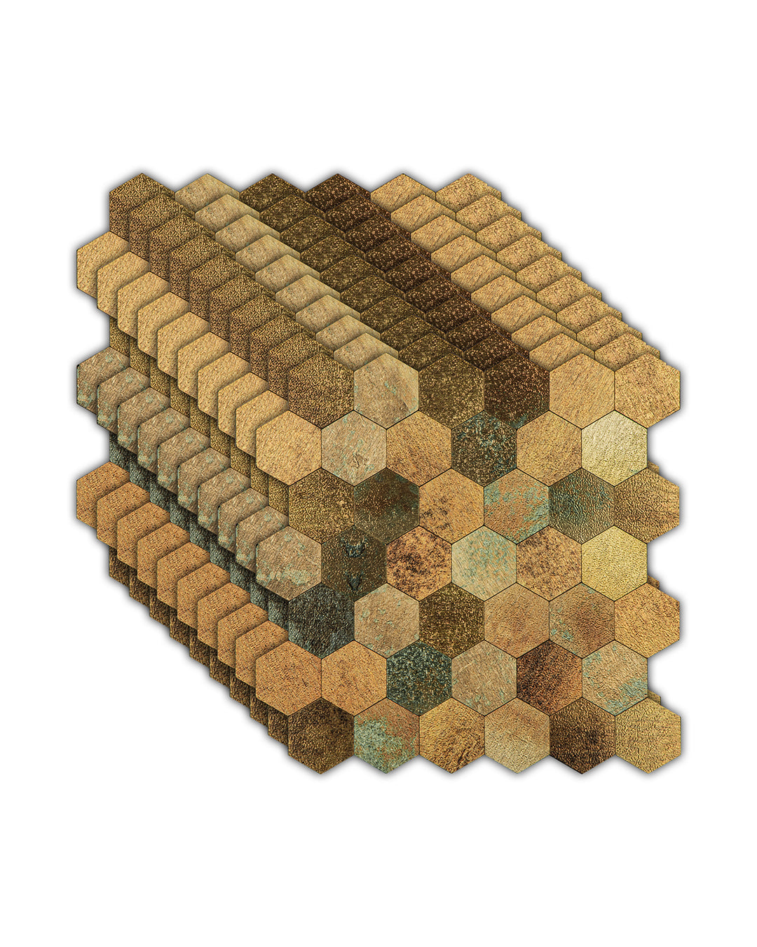 Mosaik-Wandfliesen, selbstklebende Wandfliesen | Colourful Mosaics WJY121