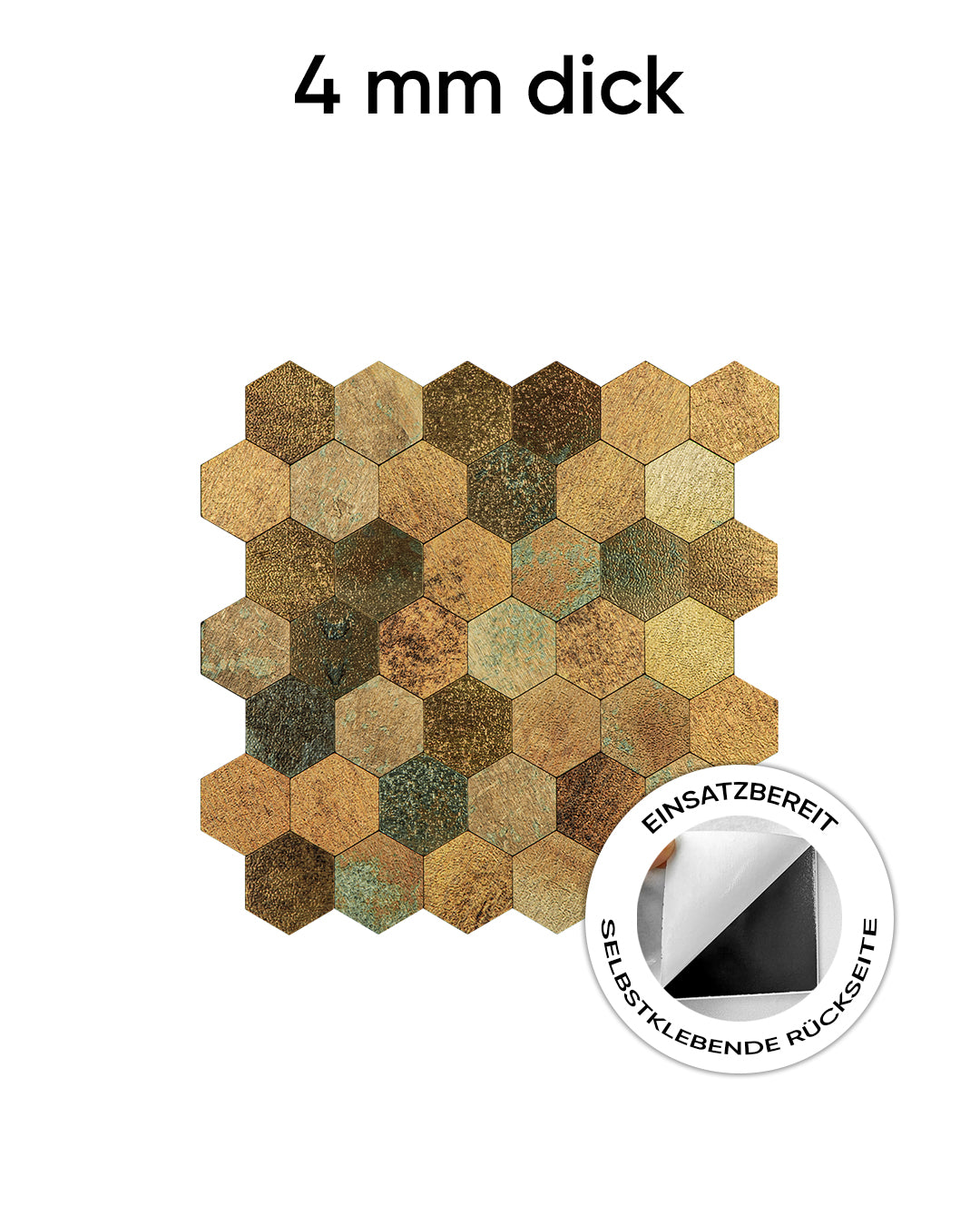 Mosaik-Wandfliesen, selbstklebende Wandfliesen | Colourful Mosaics WJY121