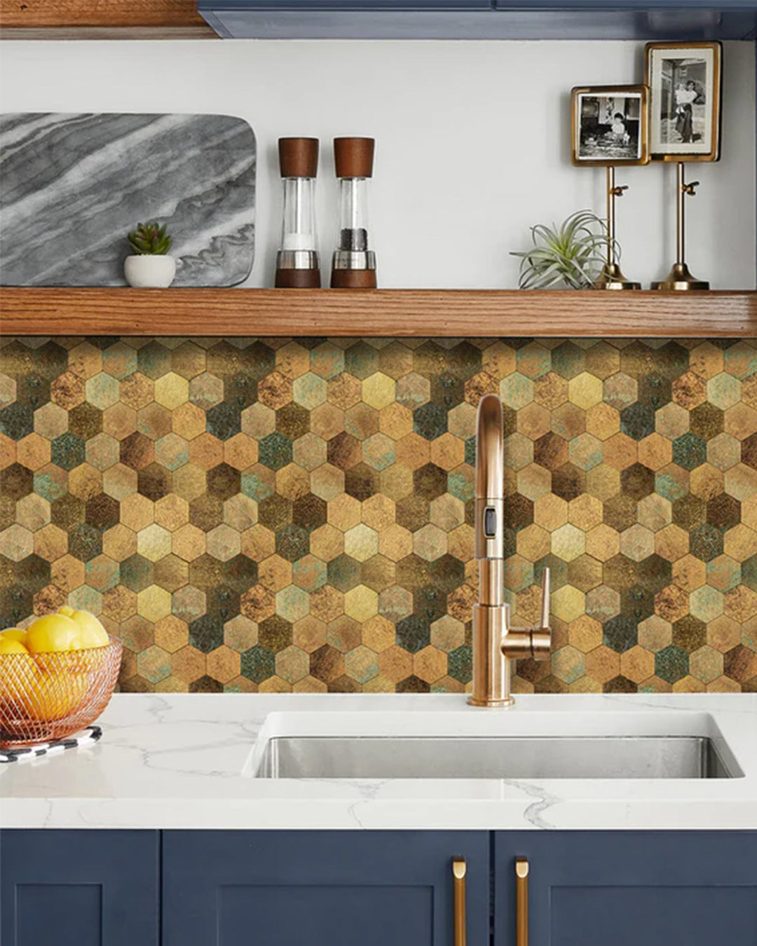 Mosaik-Wandfliesen, selbstklebende Wandfliesen | Colourful Mosaics WJY121