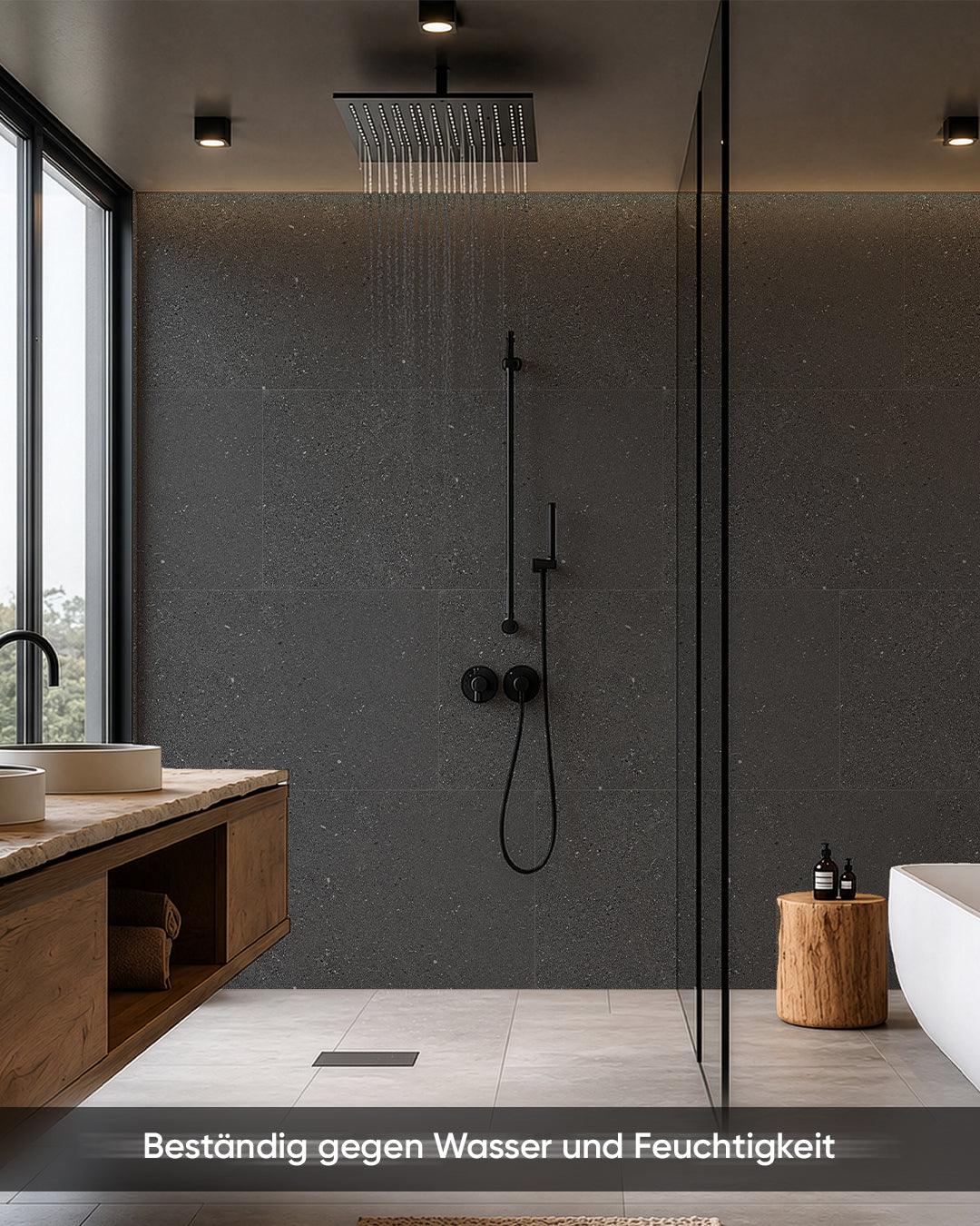 SPC Wandpaneel 60x120 cm | Wasserdichte Wandverkleidung | Wild Essence