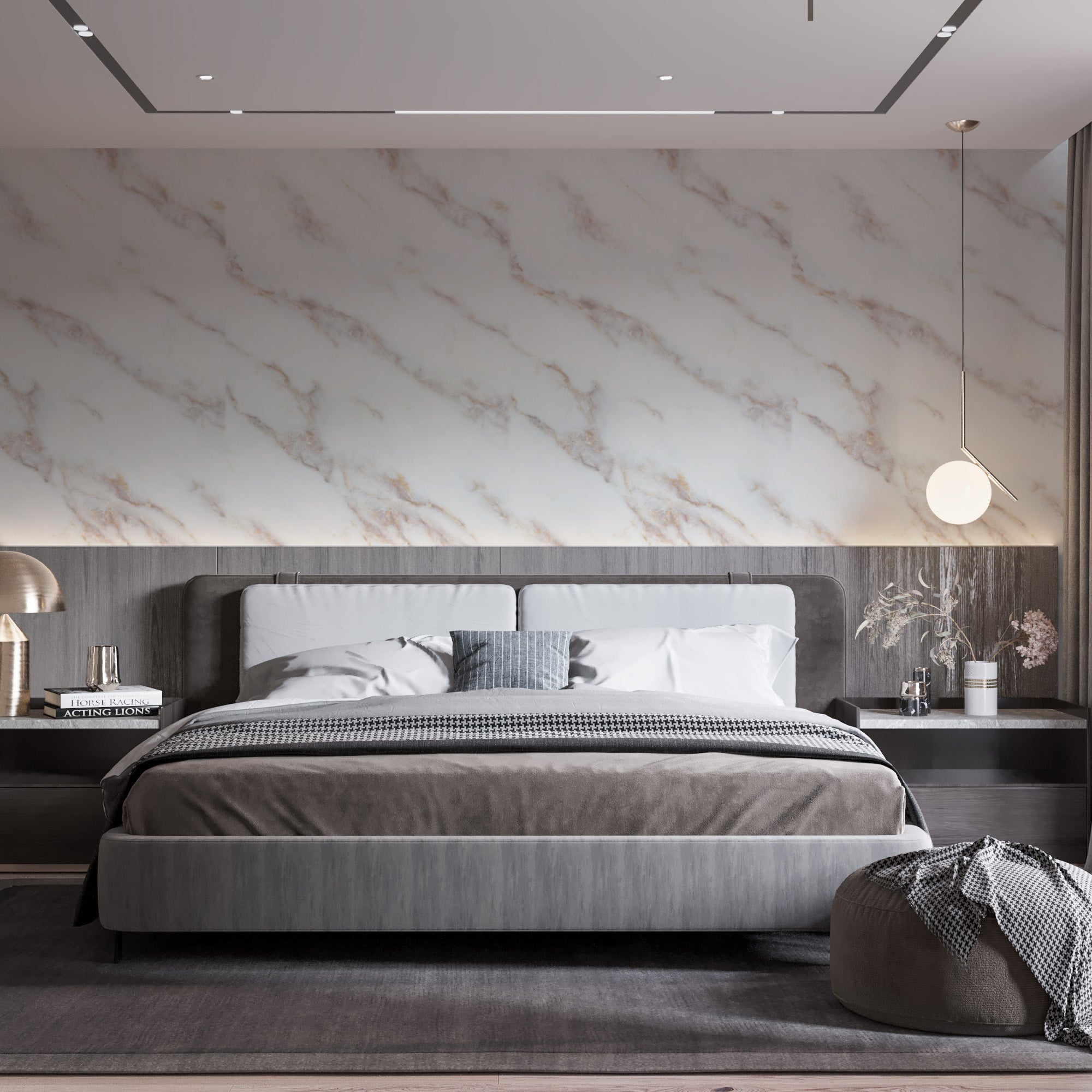 Marmoroptik Alternative zu Badfliese/Küchenfliese Ice Berg Beige