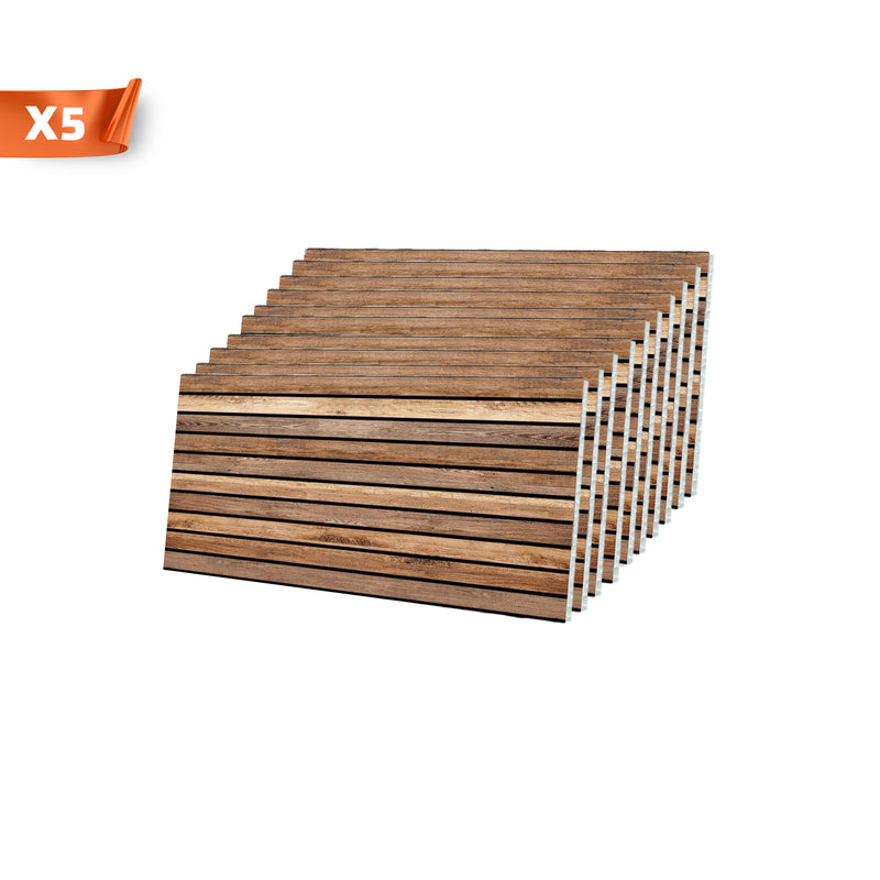 Wood Strip Look Panels Item: AP-02 Wall Cladding 