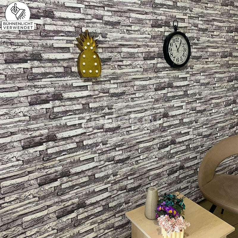 Black White Dream Article: A-03 Antique Stone Wall Paneling